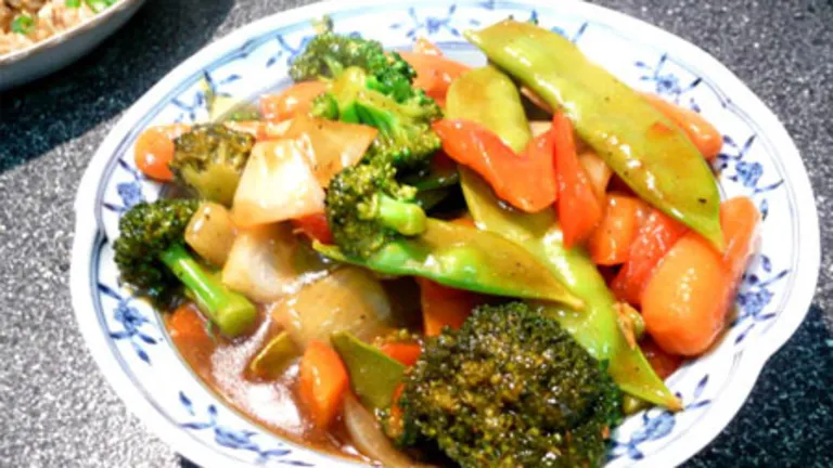 Veggie Stir Fry for One created by Outta Here