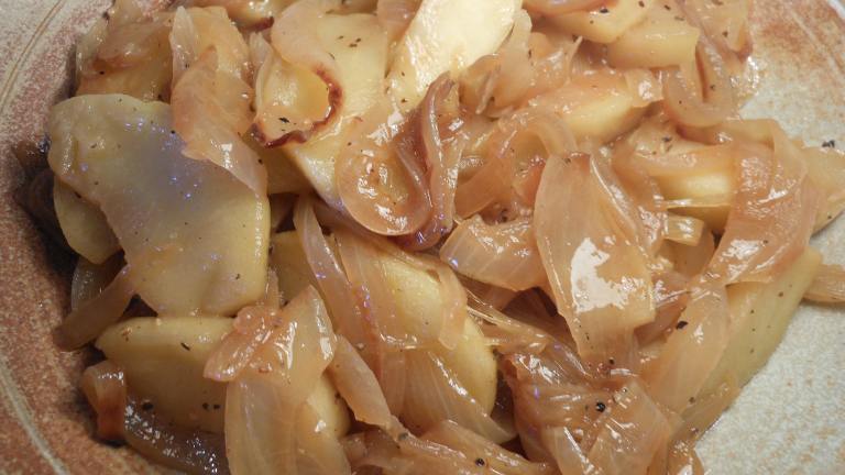 Apple and Onion to Serve With Pork Created by JustJanS