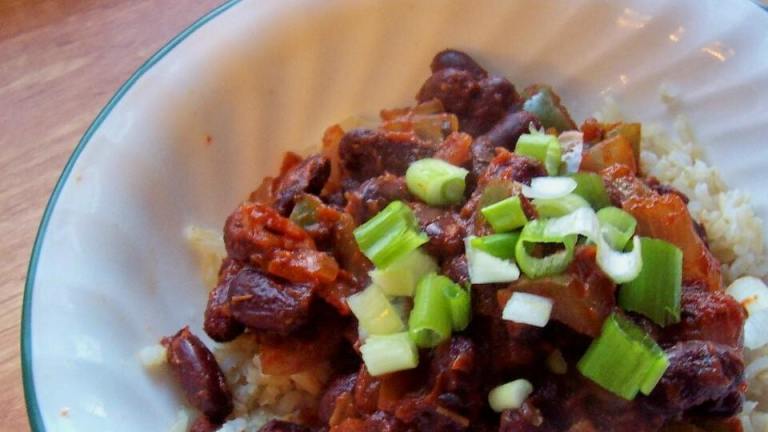 Lighter Cajun Red Beans and Rice Created by Debbie R.