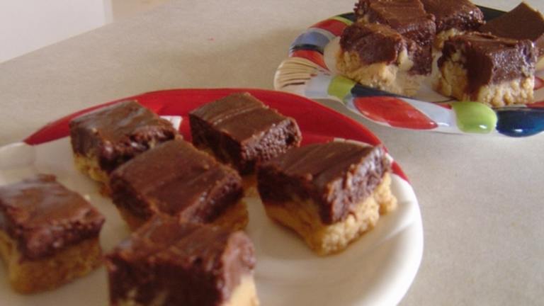Chocolate & Peanut Butter Fudge created by Chef Doozer
