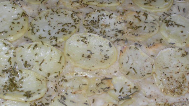 Simple Potato and Rosemary Focaccia created by Sonya01