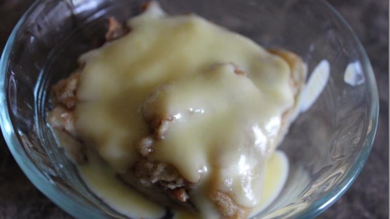 Cinnamon Roll Bread Pudding Created by jafacakes