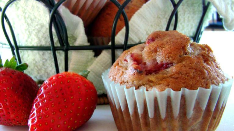 Berry-Smash Muffins (Strawberry Muffins) created by Marg CaymanDesigns 