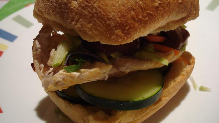 Vietnamese Chicken Sandwich (Banh Mi) created by Starrynews