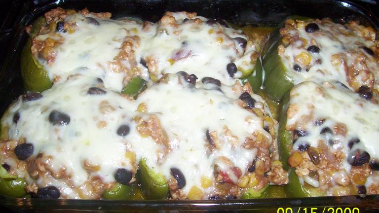 Tex-Mex Stuffed Peppers Created by davianng