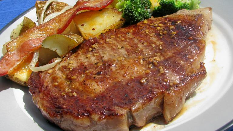Garlic Grilled Steaks (Basting Sauce) Created by lazyme