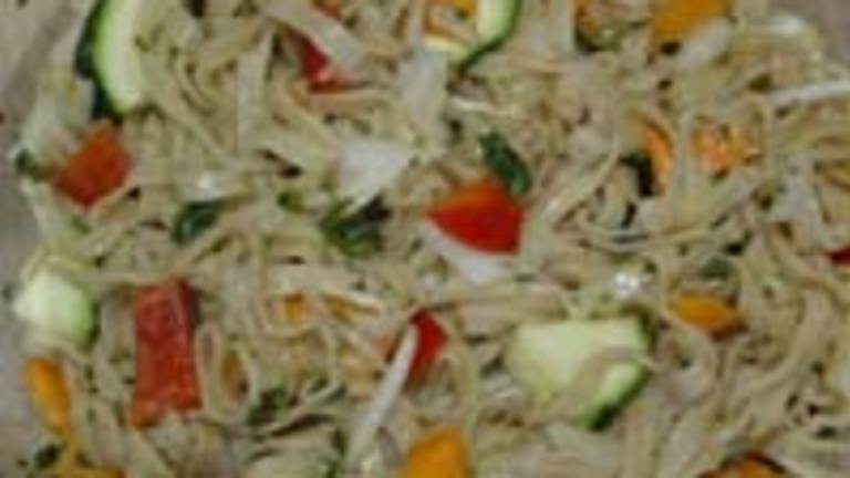 Asian Shrimp Noodle Salad Created by Sackville