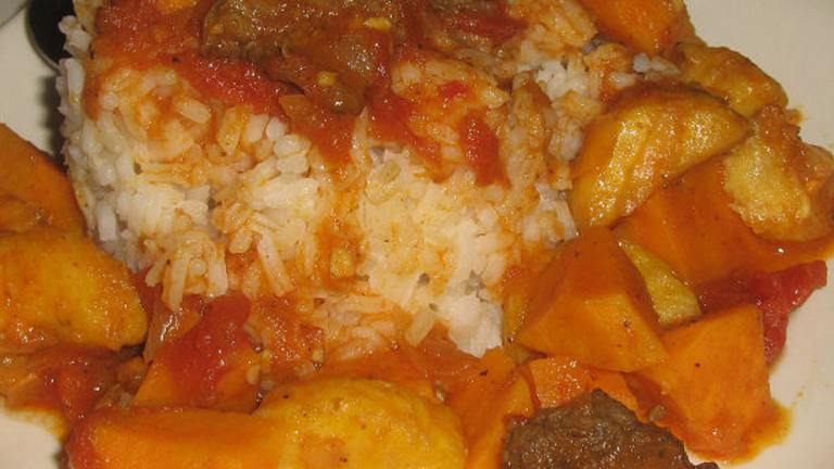 Curried Banana Beef Stew created by daisygrl64