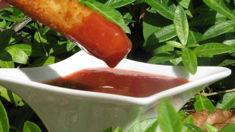 Plum Sauce Created by The Flying Chef