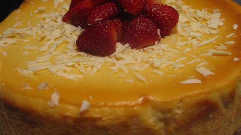 Orange New York Cheesecake created by Chickee