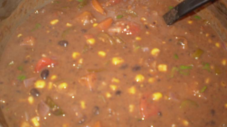 Refried Bean Soup Created by AmyZoe