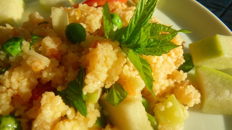 Apple and Mint Couscous Created by Artandkitchen