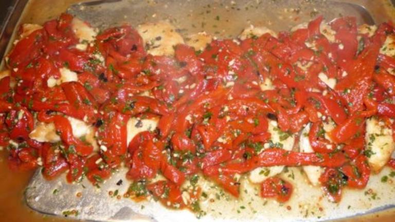 Chicken Breasts With Roasted Red Peppers Created by mickeydownunder