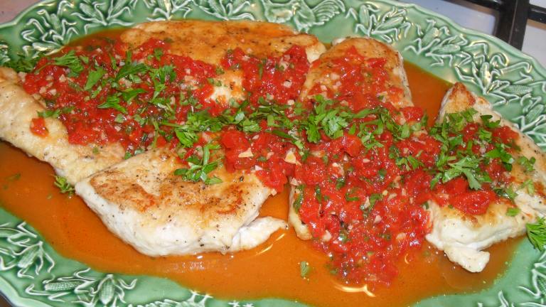 Chicken Breasts With Roasted Red Peppers Created by vrvrvr