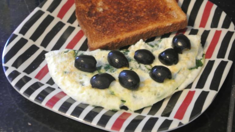 Nif's 1 Ww Pt. Light, Low Fat Spinach and Feta Omelette (Omelet) created by morgainegeiser