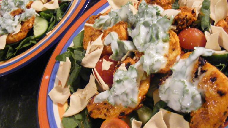 Warm Tandoori Chicken Salad (21 Day Wonder Diet: Day 4) Created by Sara 76