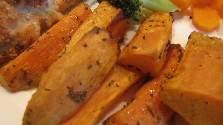 Sweet Potato Wedges With Rosemary Created by ImPat