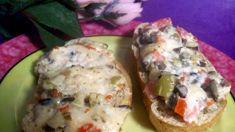 Awesome Olive Bruschetta created by Sharon123