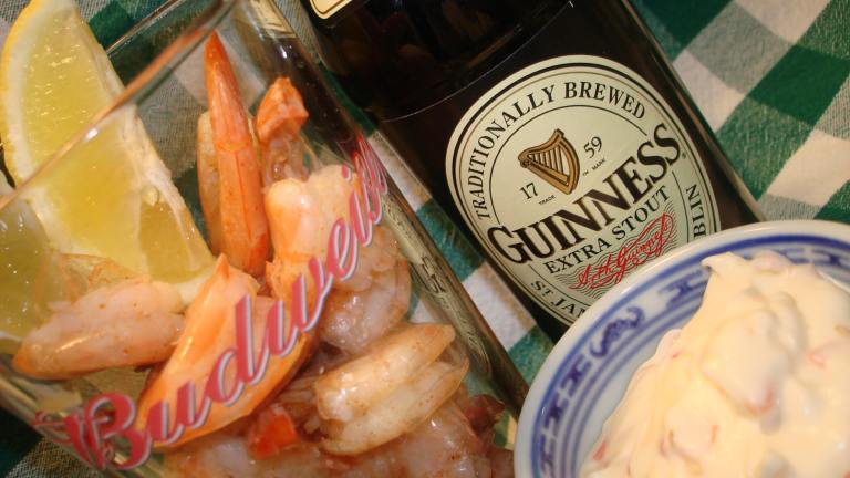 A Pint of Prawns and Guinness Chaser - British Pub Grub! Created by Vicki in CT