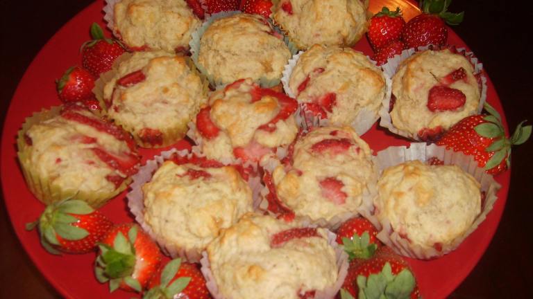 Strawberry Love Muffins created by Mrs.Muffins