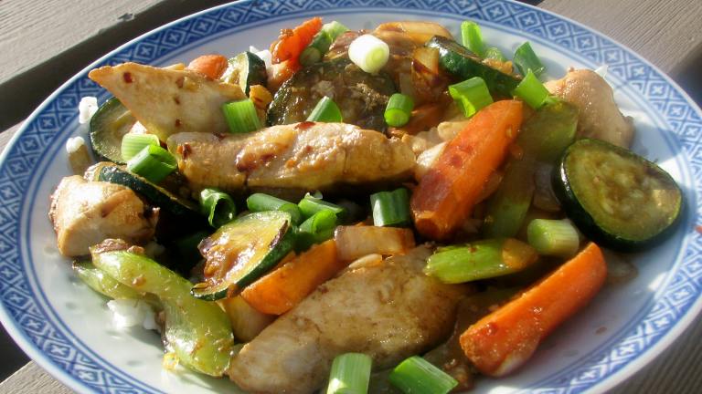 Spicy Chicken Stir-Fry Created by lazyme