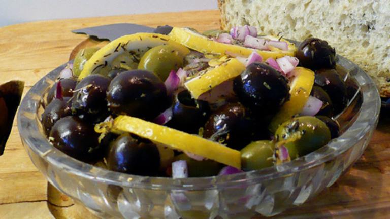 Marinated Olives Created by twissis