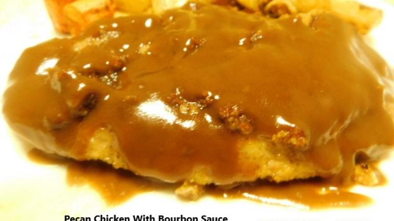 Pecan Chicken With Bourbon Sauce Created by ImPat