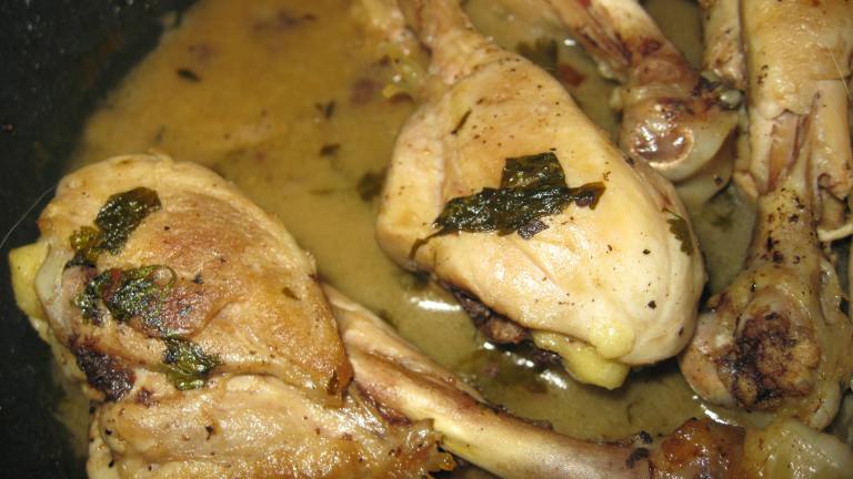 Chicken Drumstick Sauté Created by threeovens