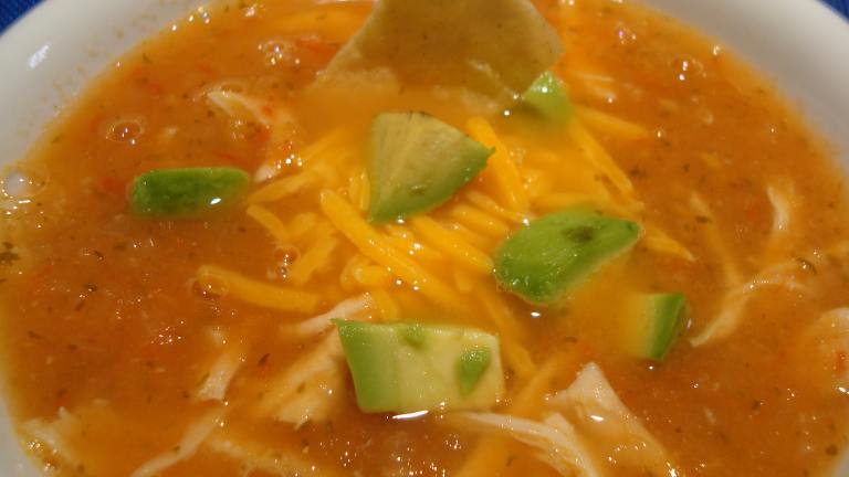 Lime Chicken Tortilla Soup Created by Starrynews