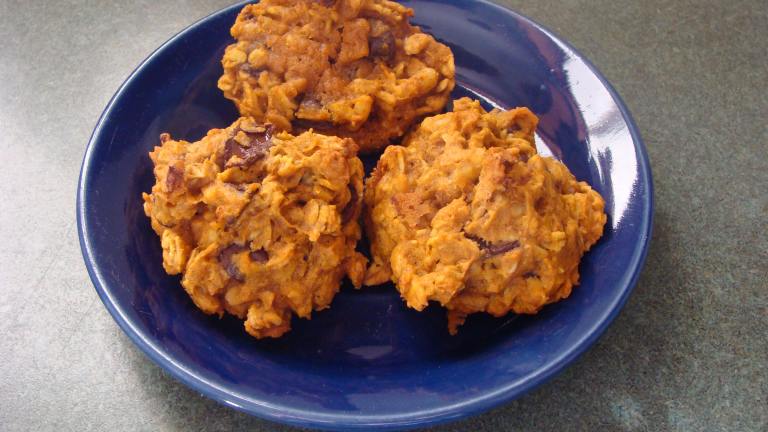 Healthy Pumpkin Oatmeal Cookies created by Robin Hollister