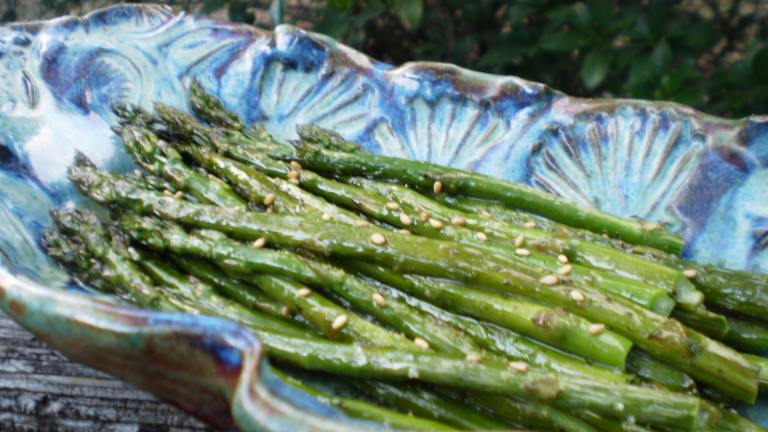 Garlicky Asparagus Created by breezermom