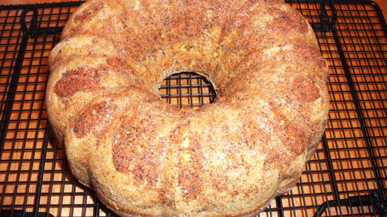 Poppy Seed Cake Created by Maryland Jim