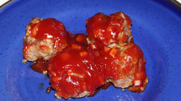 Barbecued Meatballs created by Boomette