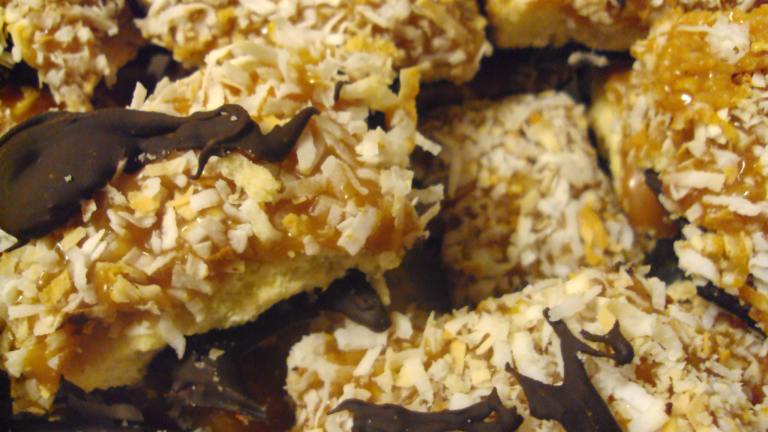 Samoas Bars - Just Like the Girl Scout Cookies! Created by Nikoma