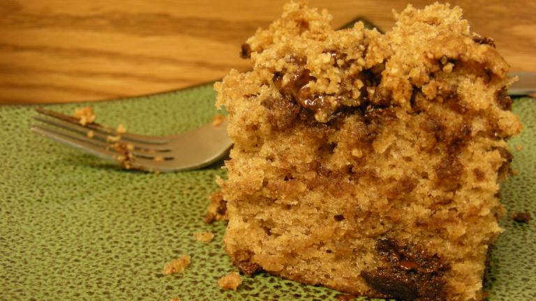 Chocolate Peanut Butter Streusel Cake Created by Erin K. Brown