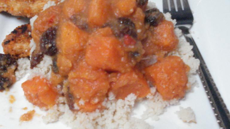 Moroccan Sweet Potato With Couscous Created by djmastermum