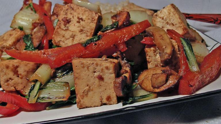 Hoisin Tofu With Vegetables Created by justcallmetoni
