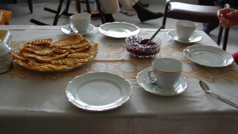 Beba's Norwegian Waffles created by onelittlemonkey