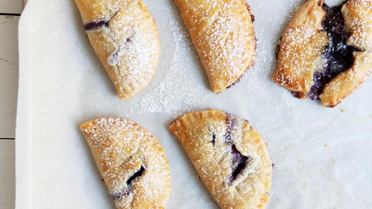 Blueberry and Mascarpone Turnovers created by Diana Yen