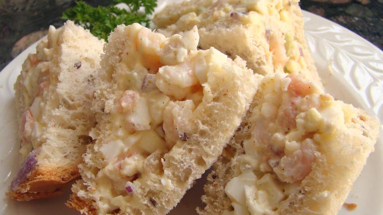 Not Your Grandma’s Egg Salad (Curried Egg Salad With Shrim Created by Derf2440