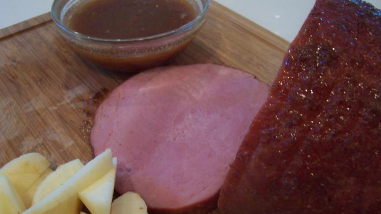 Cider-Glazed Honey Baked Ham Created by Deantini