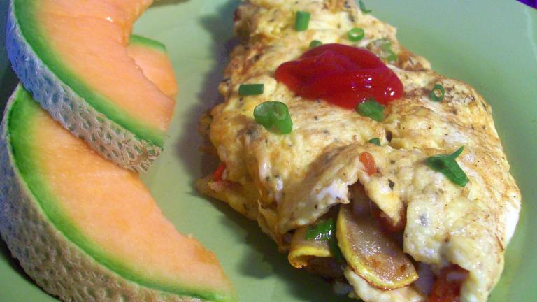 Summer Squash Omelet created by Sharon123