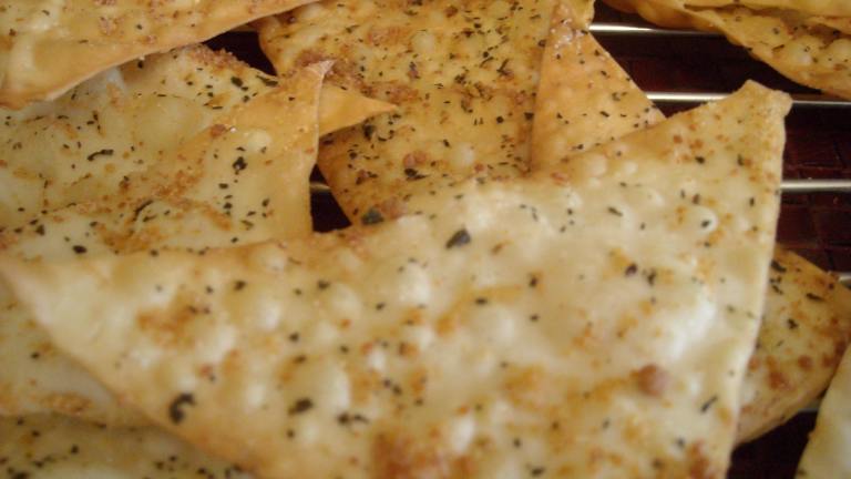 Crispy Parmesan Cheese Chips Created by mums the word