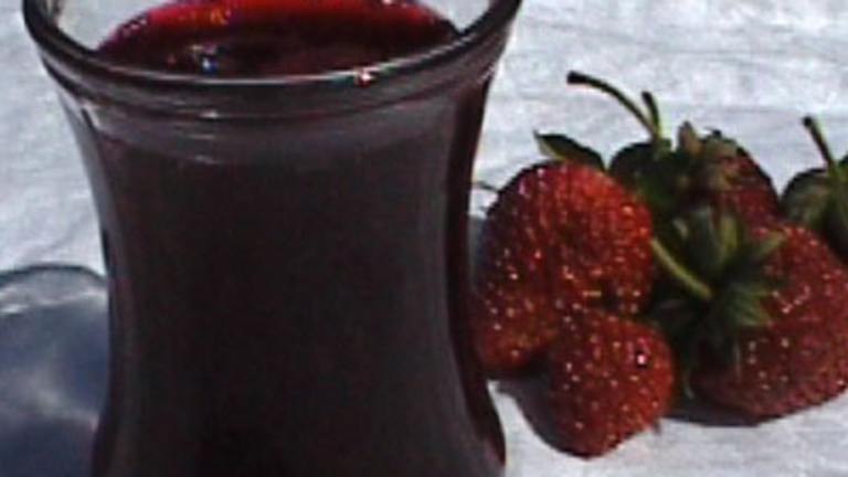 Reduced Strawberry Syrup created by CoffeeMom