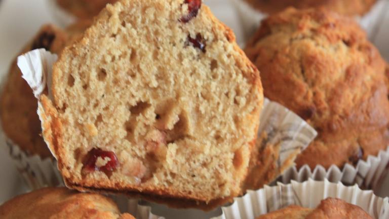Banana Cranberry Muffins-Pampered Chef Created by Jubes