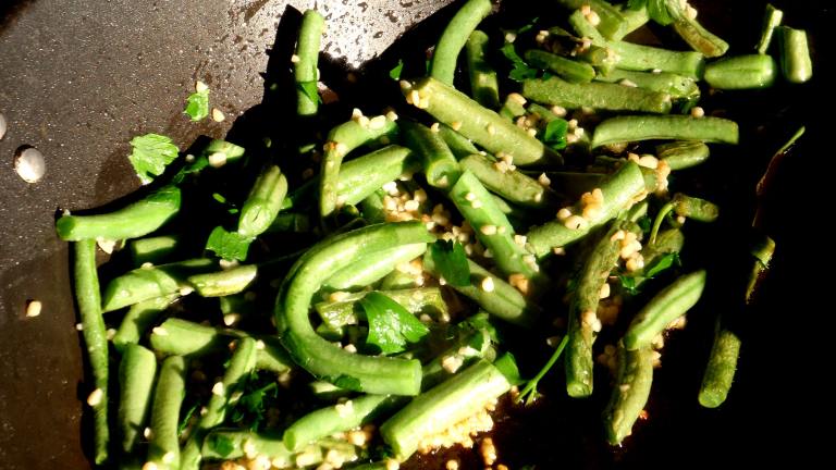 Syrian Green Beans With Cilantro Created by AcadiaTwo