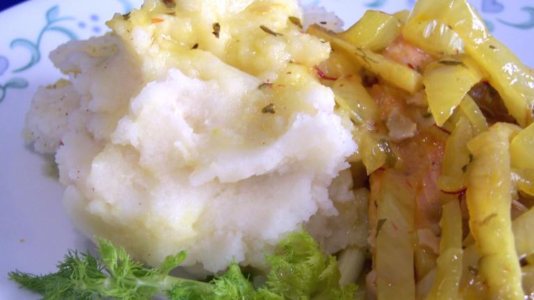 Roasted Garlic Mashed Potatoes Lower  Healthier Fat Created by Rita1652