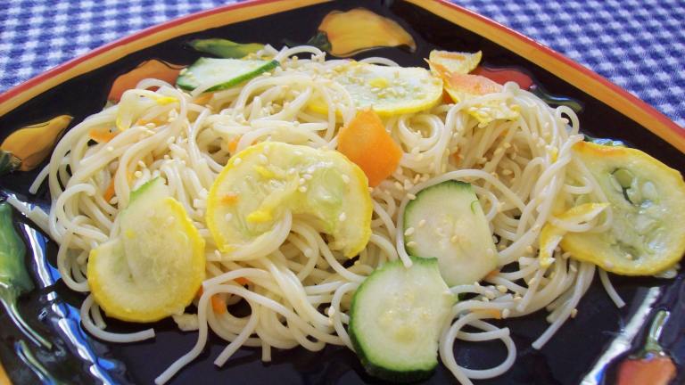 Citrus Sesame Noodle Salad created by Chef TraceyMae