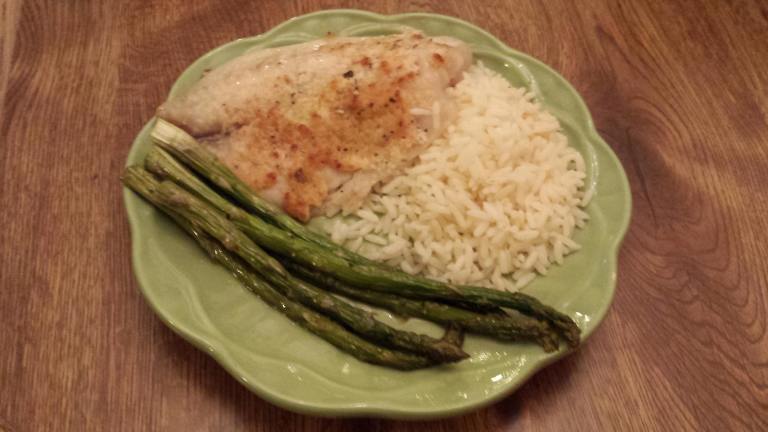 Super Easy Parmesan Crusted Tilapia Created by Silvia M.