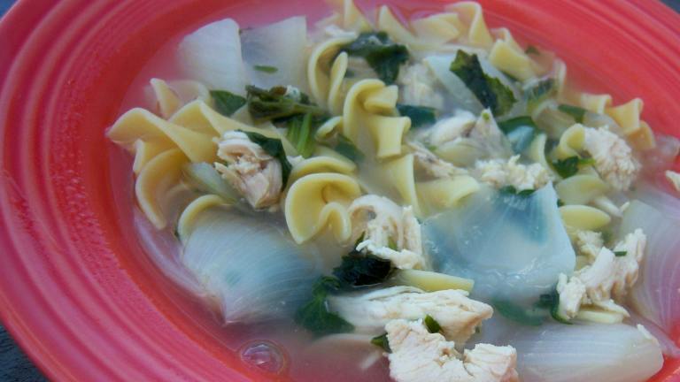 Portuguese Chicken Soup Created by Parsley